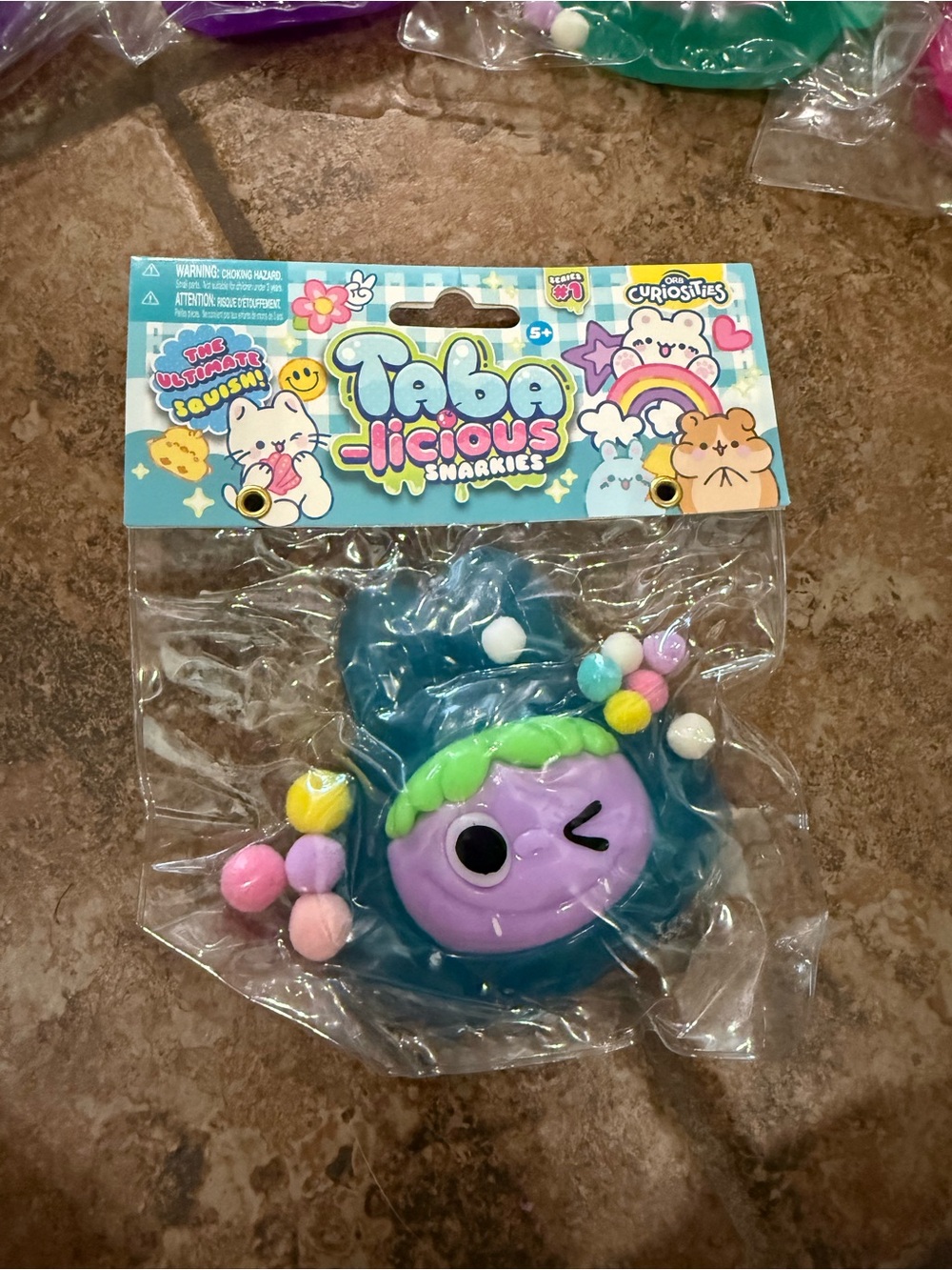 Taba-licious Squishy Toy - Snarkies (Purple & Blue)